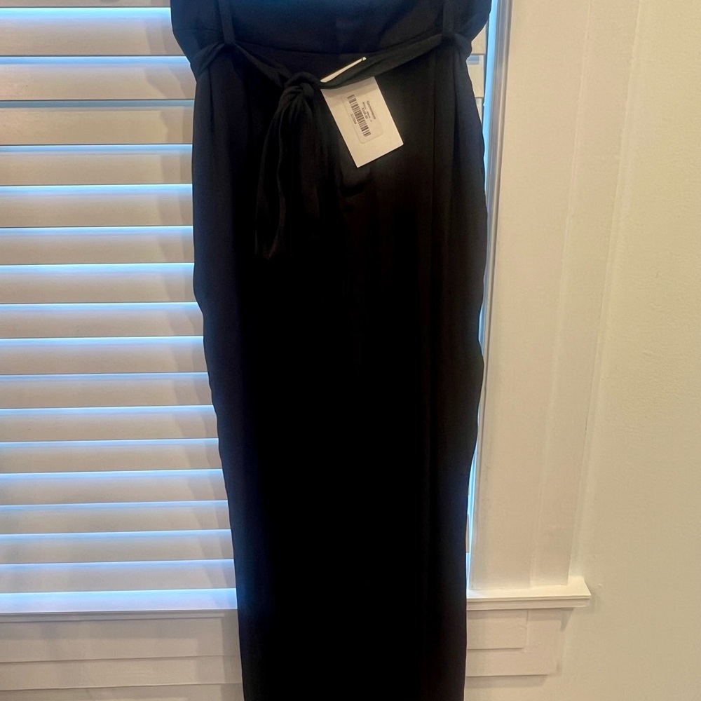 Cupcakes & Cashmere Mazzy belted tapered silk pants - Picture 4 of 4